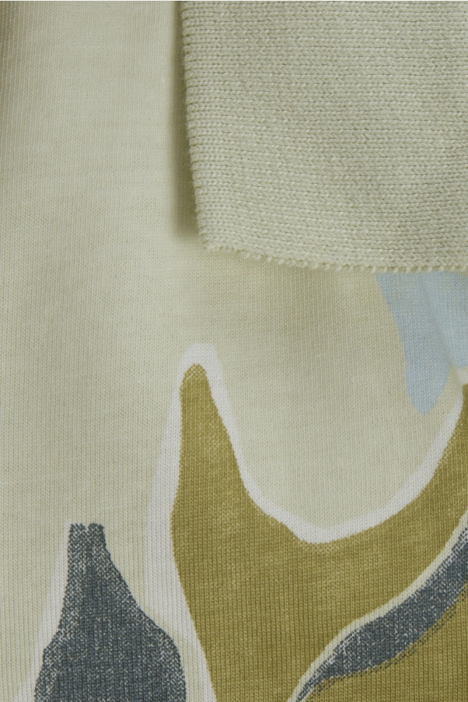 JORALMERIA AOP POLO SS 12276835 CELADON TINT